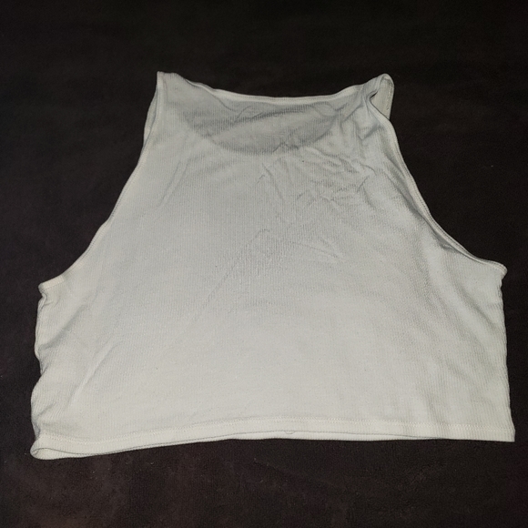 American Eagle Soft and Sexy Sport top crop top Large white - Picture 2 of 7